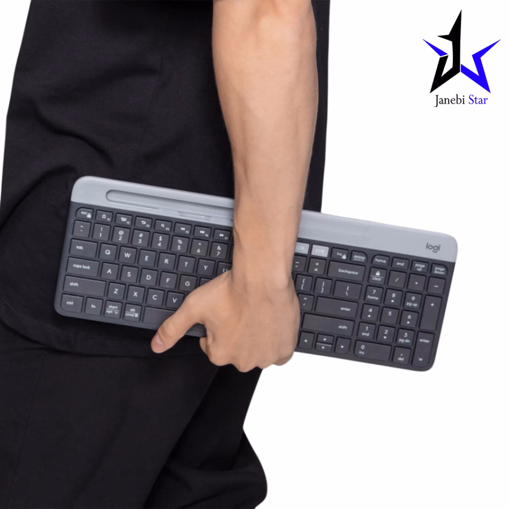 کیبورد بی‌سیم لاجیتک مدل Logitech K580 Graphite