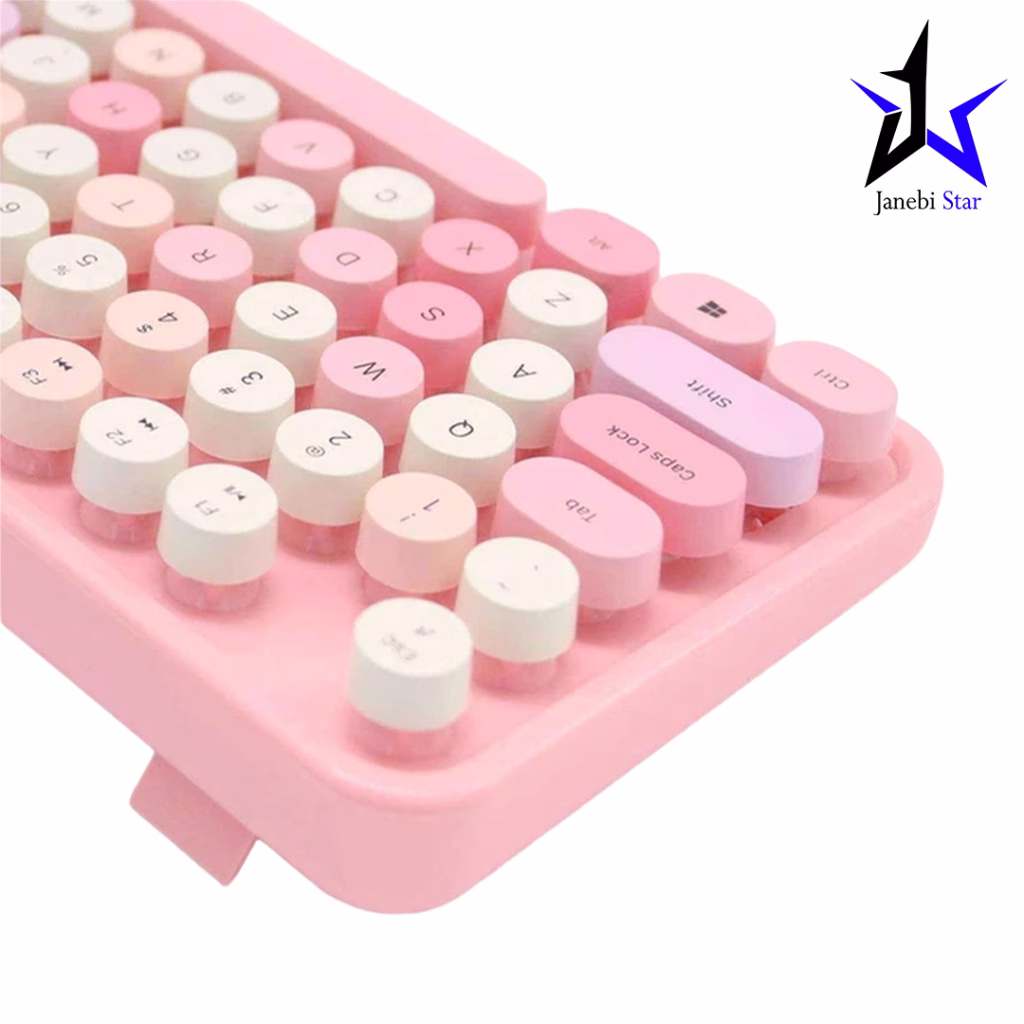 کیبورد و ماوس بی‌سیم مافی مدل MOFii Sweet Colorful