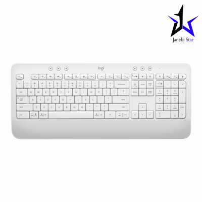 کیبورد بی‌سیم لاجیتک مدل Logitech Signature K650 Wireless White