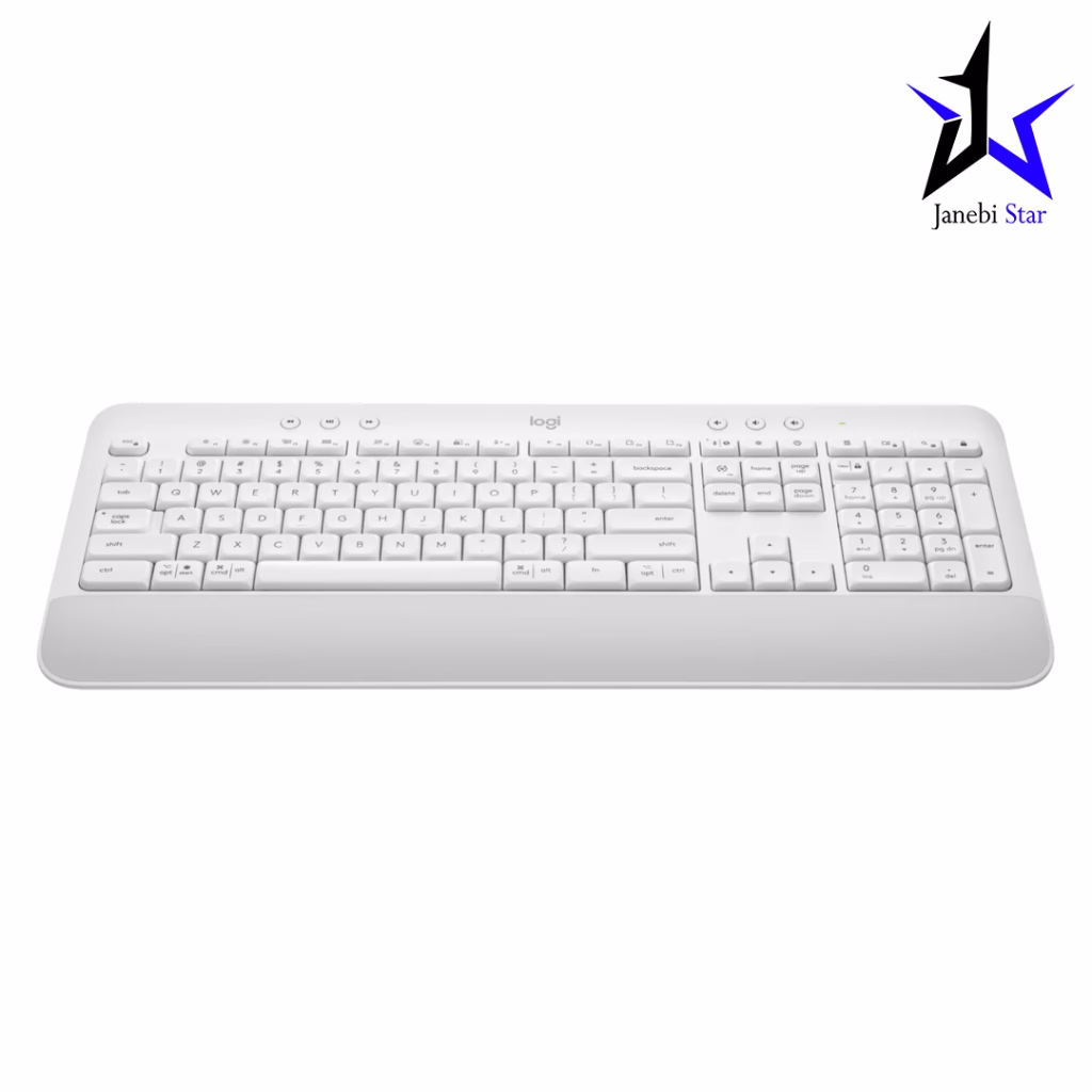 کیبورد بی‌سیم لاجیتک مدل Logitech Signature K650 Wireless White