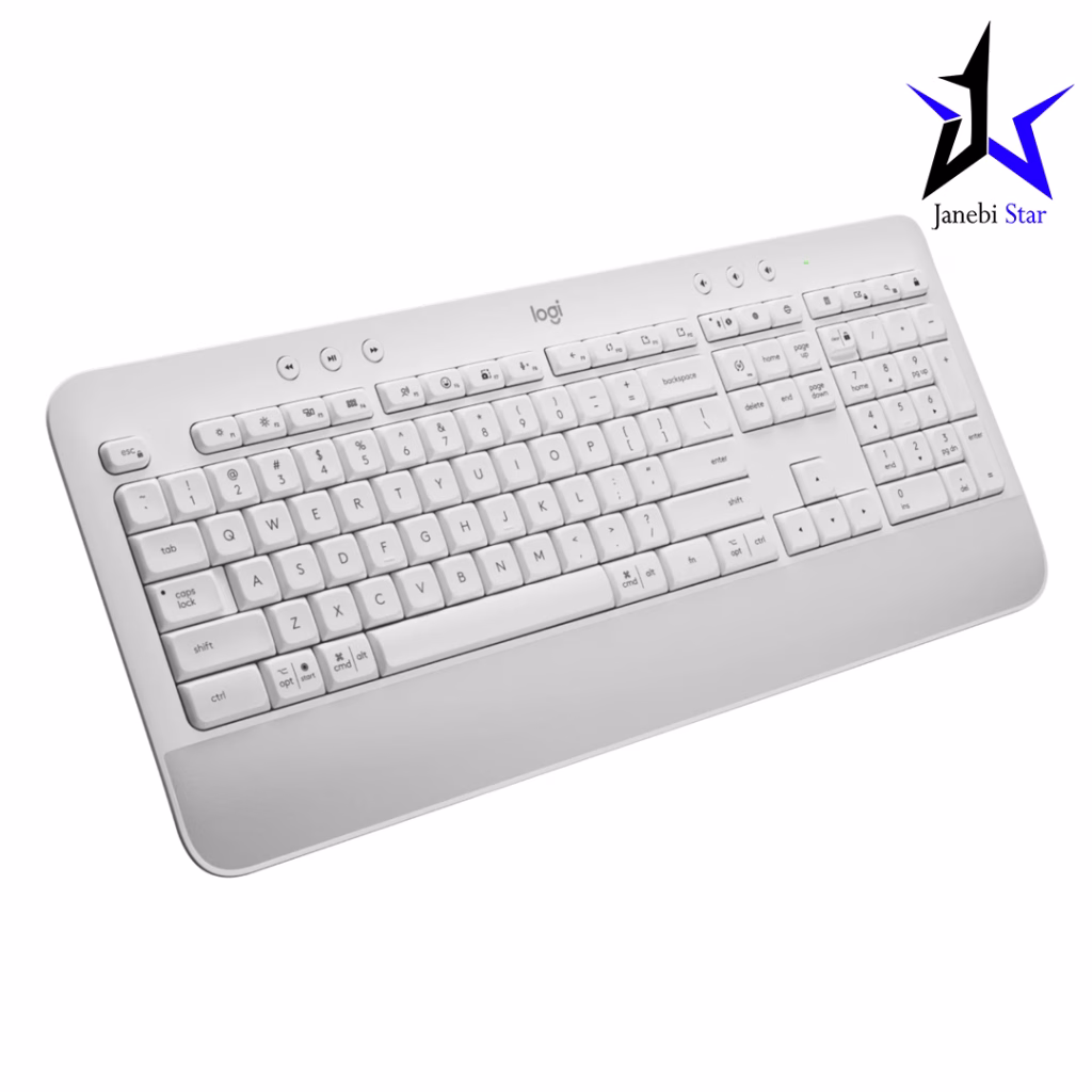 کیبورد بی‌سیم لاجیتک مدل Logitech Signature K650 Wireless White