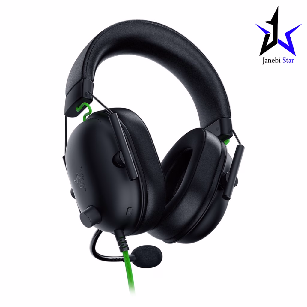 هدست گیمینگ ریزر مدل Razer BlackShark V2 به همراه کارت صدا