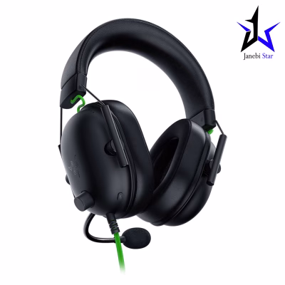 هدست گیمینگ ریزر مدل Razer BlackShark V2 به همراه کارت صدا