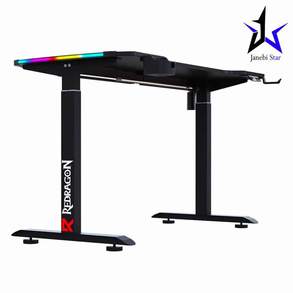 میز گیمینگ موتور دار ردراگون GD-3320 RGB