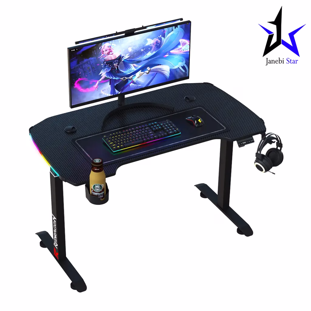 میز گیمینگ موتور دار ردراگون GD-3320 RGB