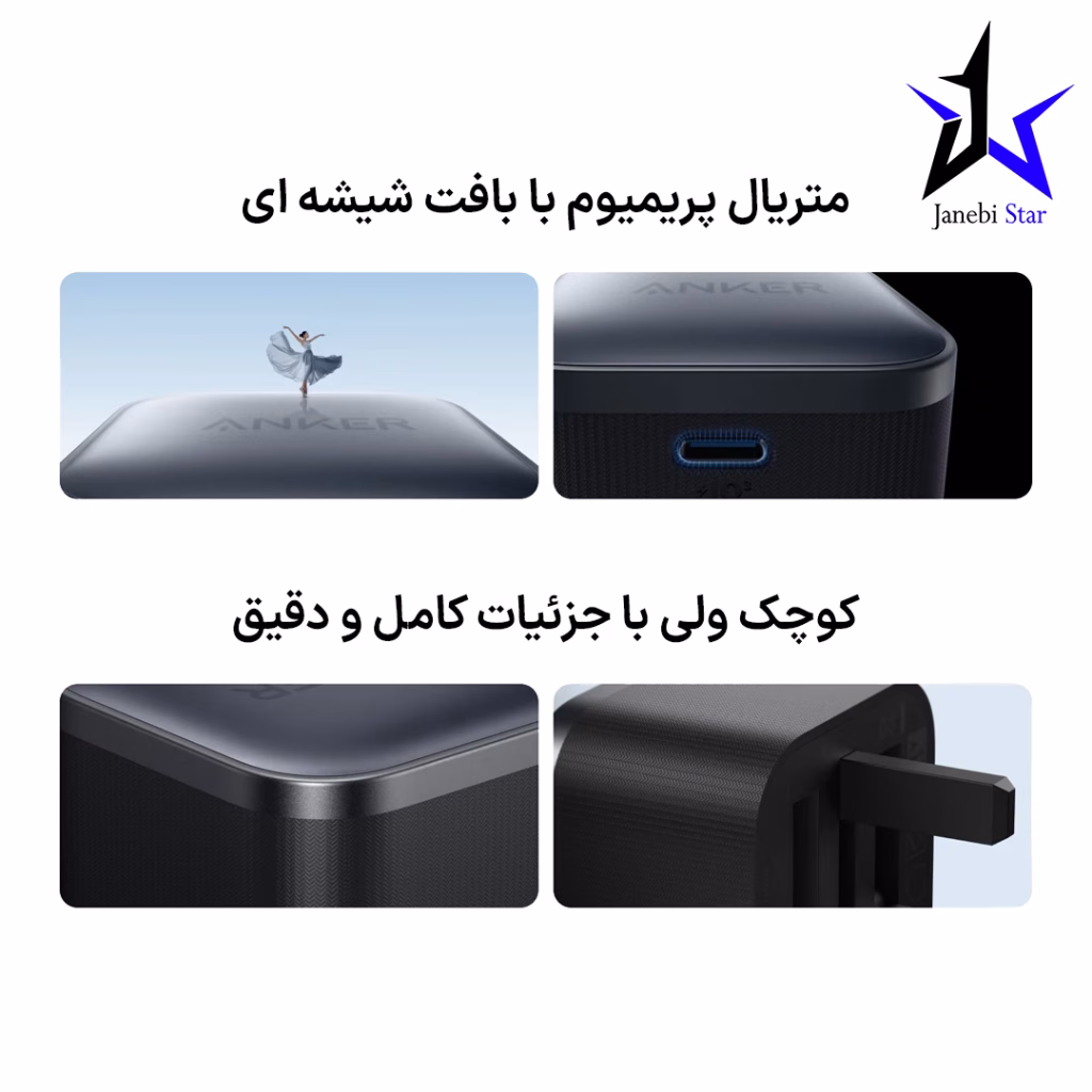 شارژر دیواری 45 وات انکر مدل Anker Nano USB-C Charger 45W B2692