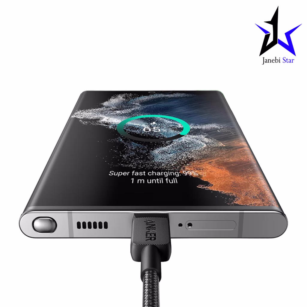 کابل تبدیل انکر مدل A81F5 طول 0.9 متر USB-C به USB-C