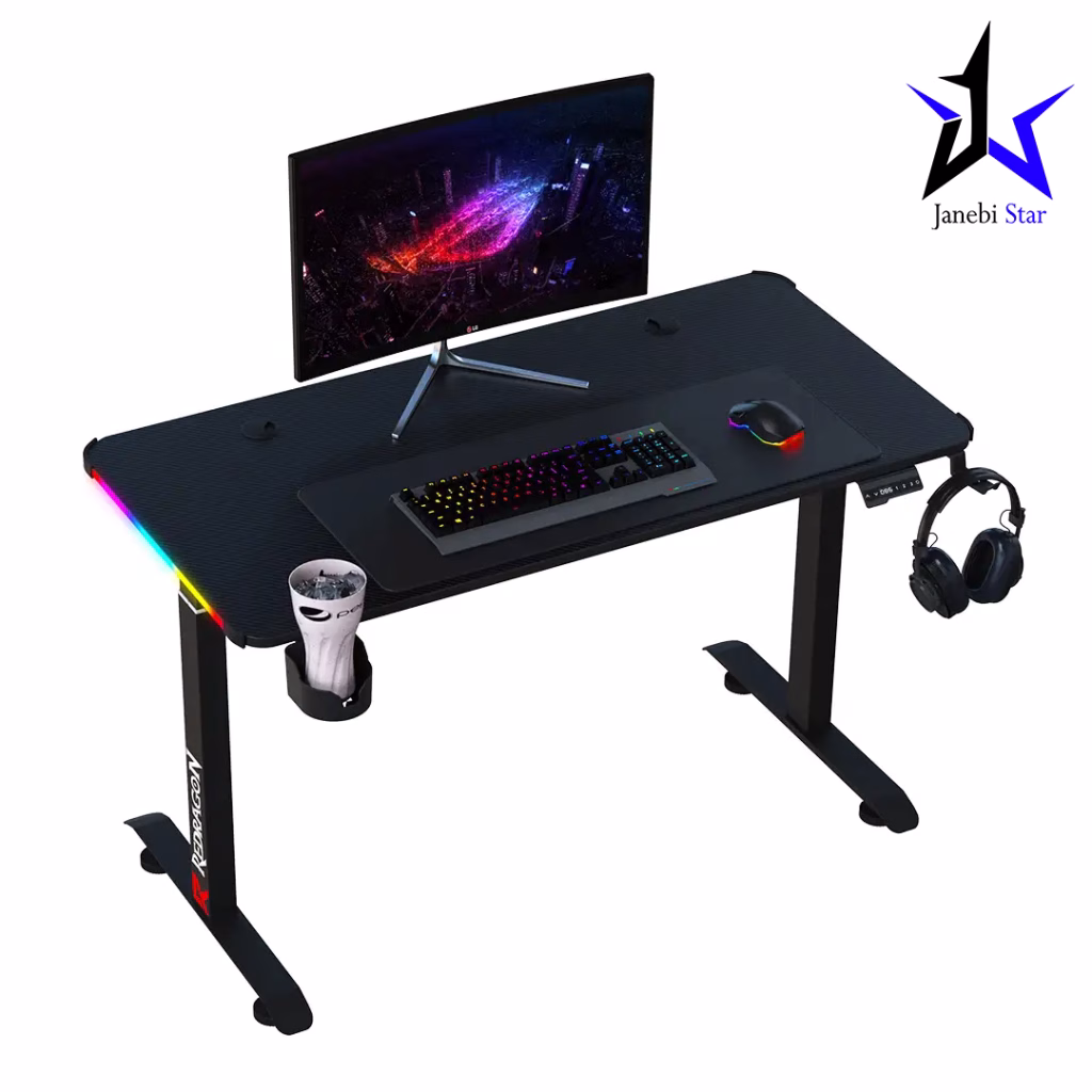 میز گیمینگ موتور دار ردراگون GD-3330 RGB