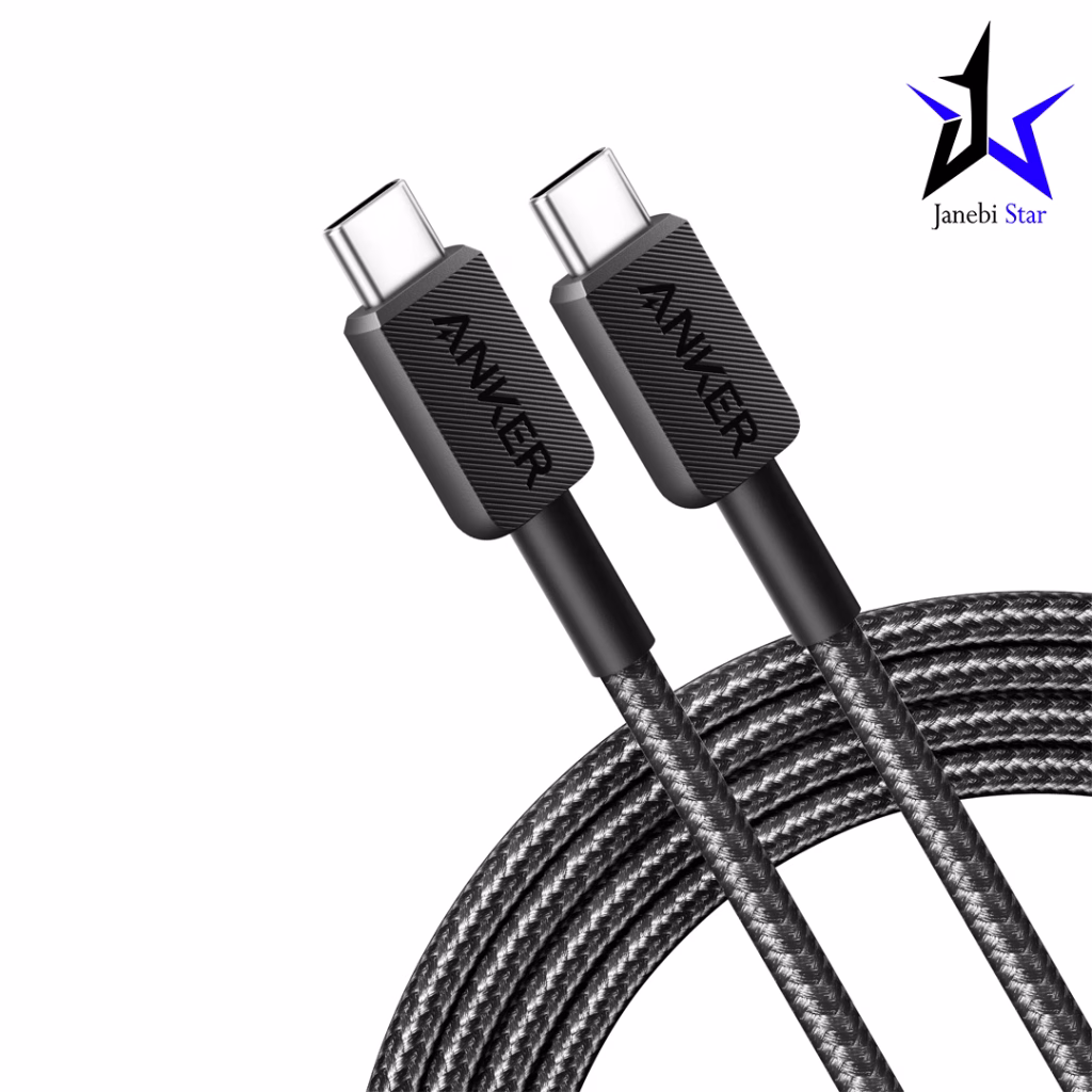 کابل تبدیل انکر مدل A81F5 طول 0.9 متر USB-C به USB-C