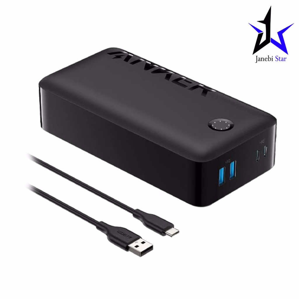 پاوربانک انکر مدل A1377 ظرفیت ۴۰۰۰۰ میلی آمپر ساعت