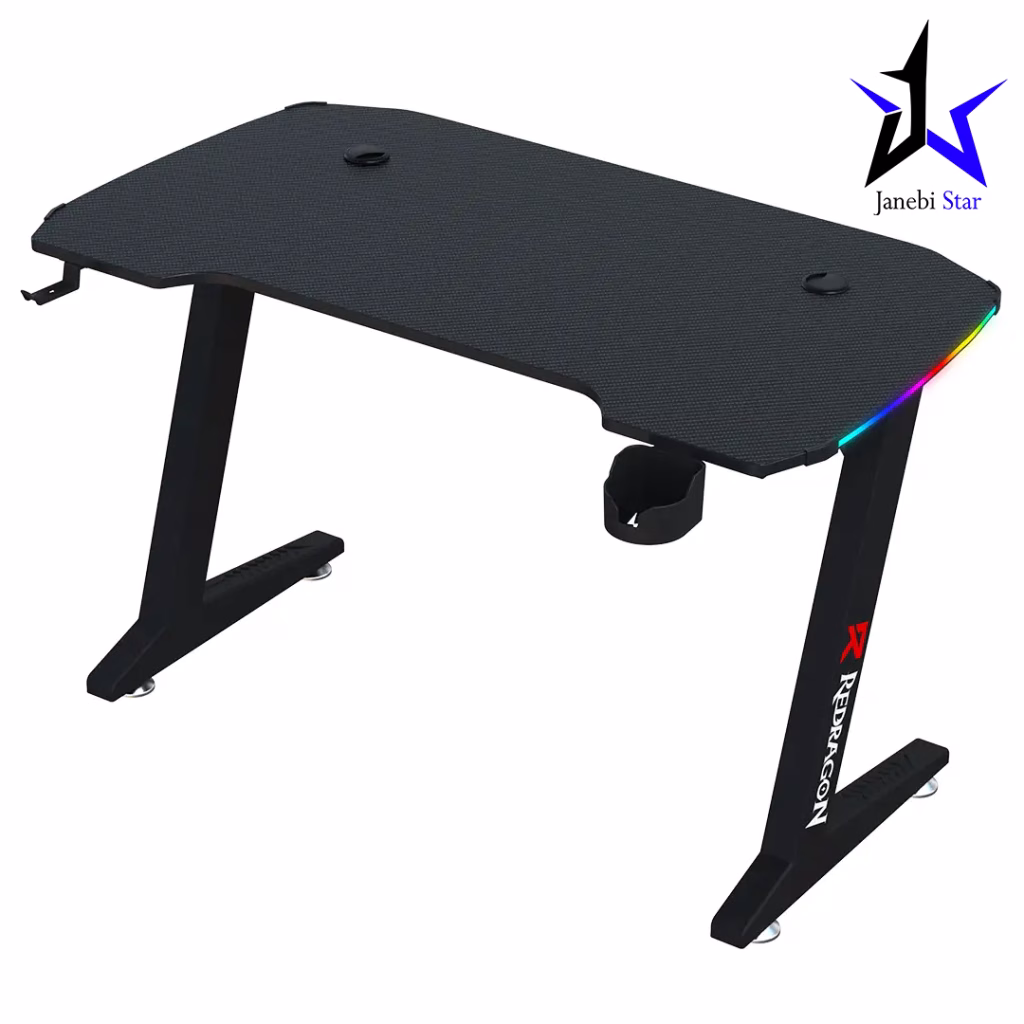 میز گیمینگ ردراگون GD-3111BK 140cm RGB