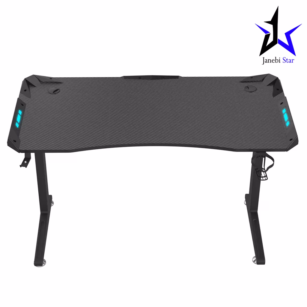 میز گیمینگ ردراگون GD-3101BK 140cm LED