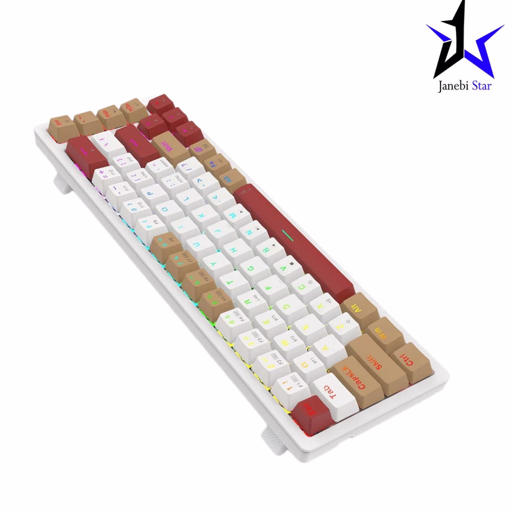 کیبورد مکانیکال گیمینگ ردراگون K677 WLR Pro RGB