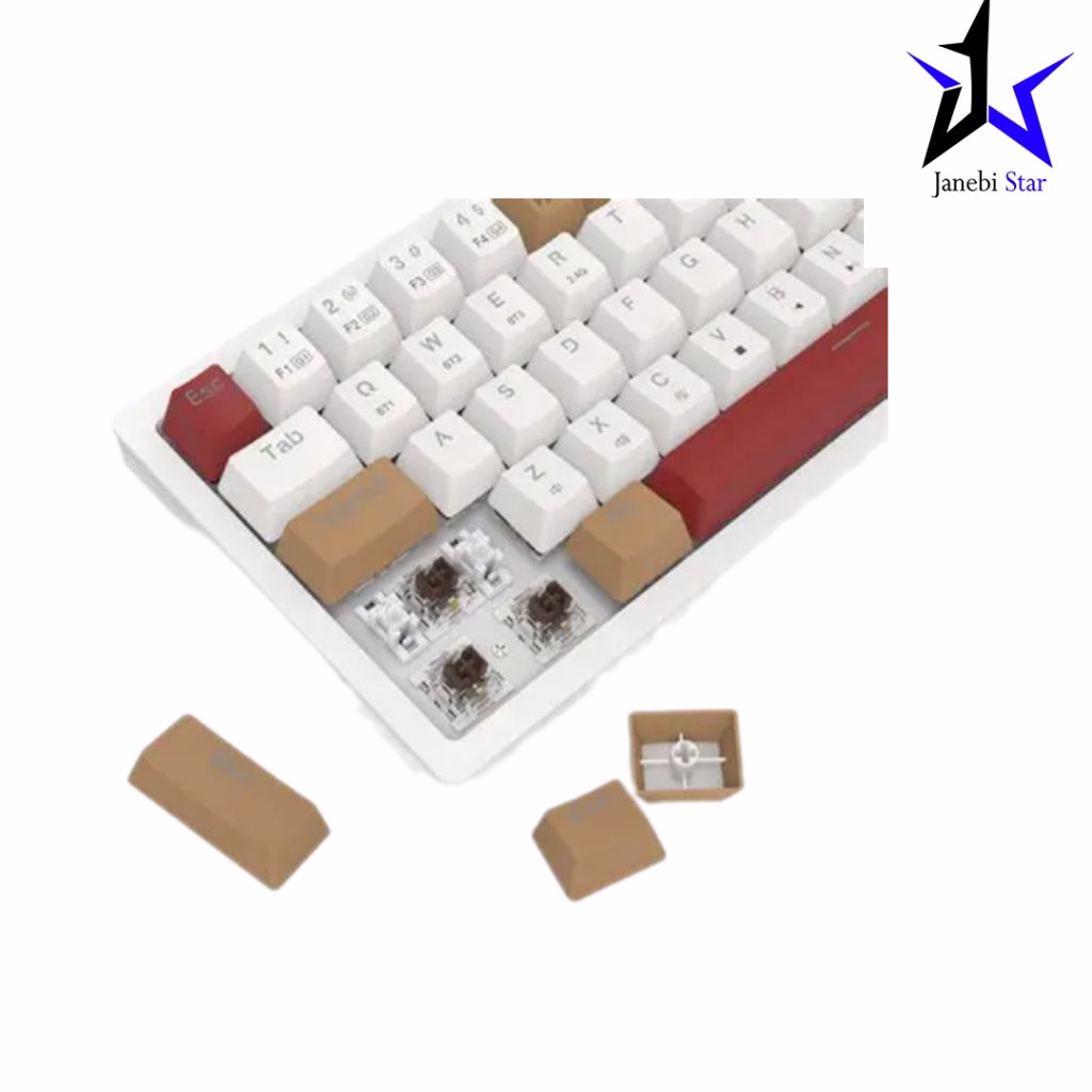 کیبورد مکانیکال گیمینگ ردراگون K677 WLR Pro RGB