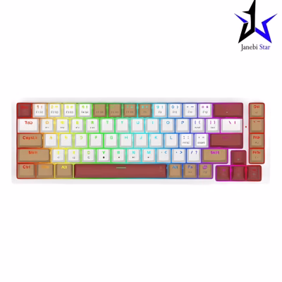 کیبورد مکانیکال گیمینگ ردراگون K677 WLR Pro RGB