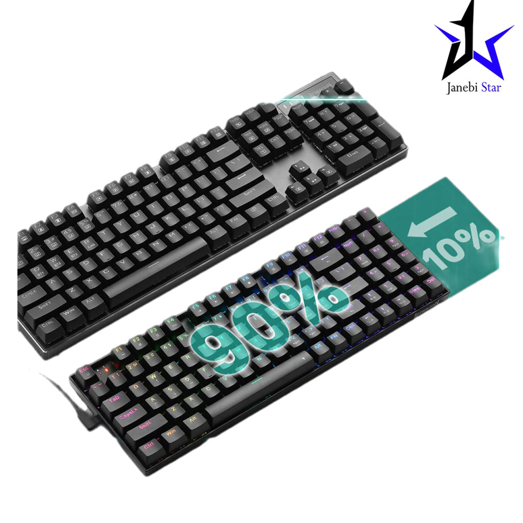 کیبورد مکانیکال گیمینگ ردراگون ghostblade k735 rgb