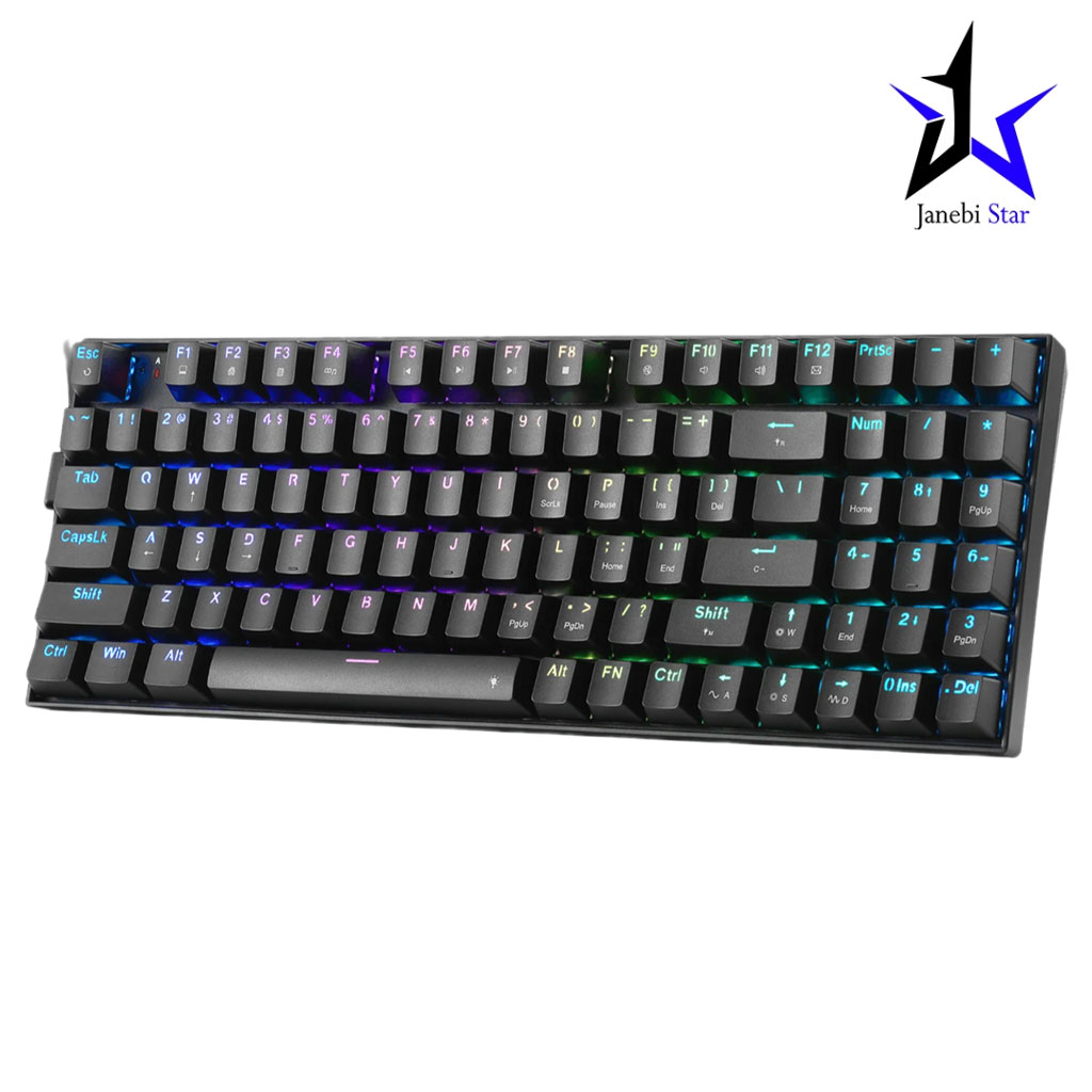 کیبورد مکانیکال گیمینگ ردراگون ghostblade k735 rgb