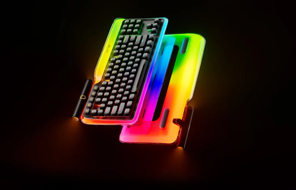 کیبورد مکانیکی با سیم هایت مدل Keeb TKL