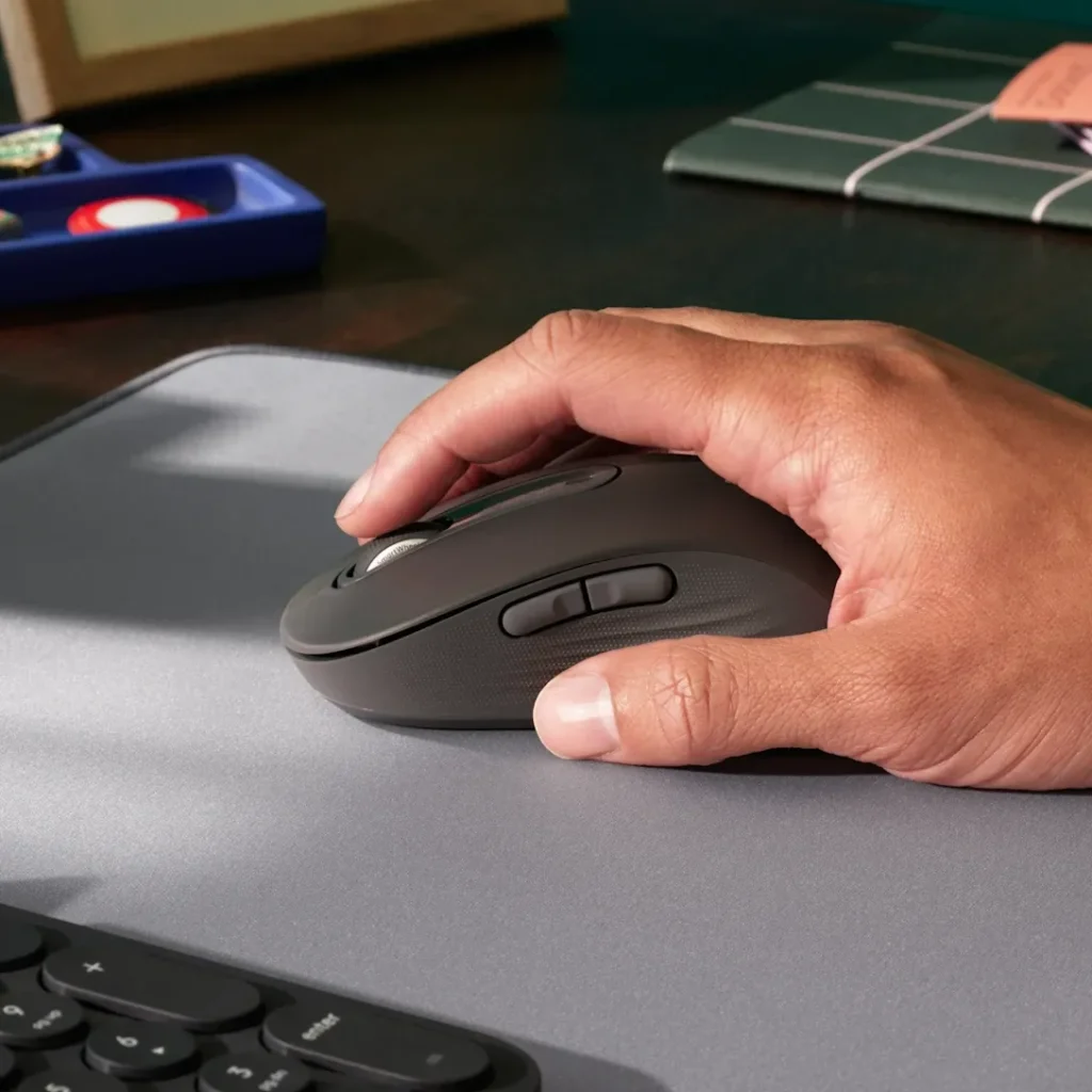 ماوس وایرلس لاجیتک مدل Logitech Signature M650 Wireless Graphite