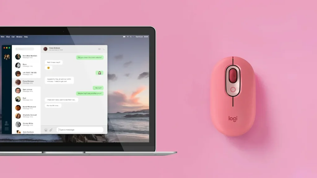ماوس بی‌سیم لاجیتک مدل Logitech POP Mouse Cosmos