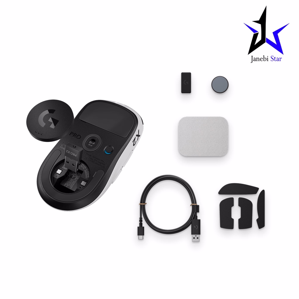 ماوس گیمینگ بی‌سیم Logitech G PRO X2 SUPERSTRIKE