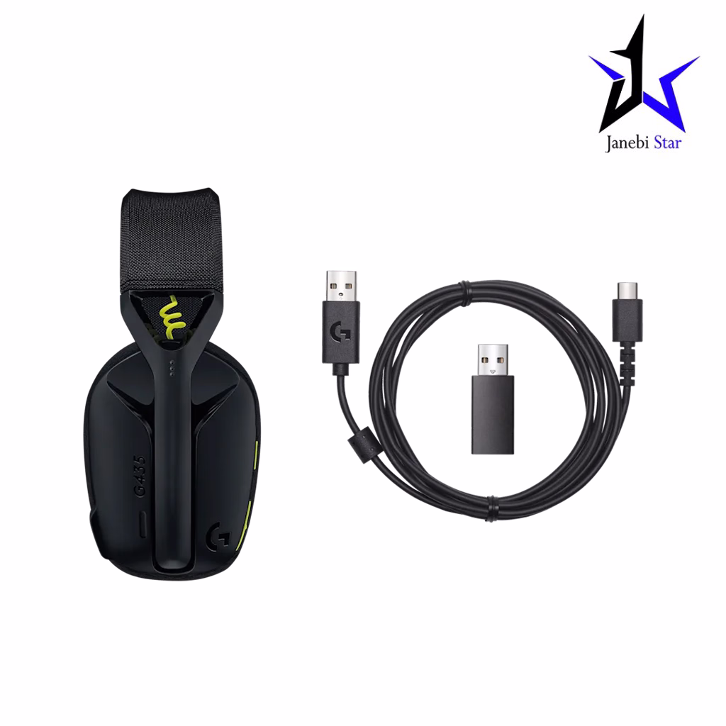 هدست گیمینگ بی‌سیم لاجیتک مدل Logitech G435 LIGHTSPEED