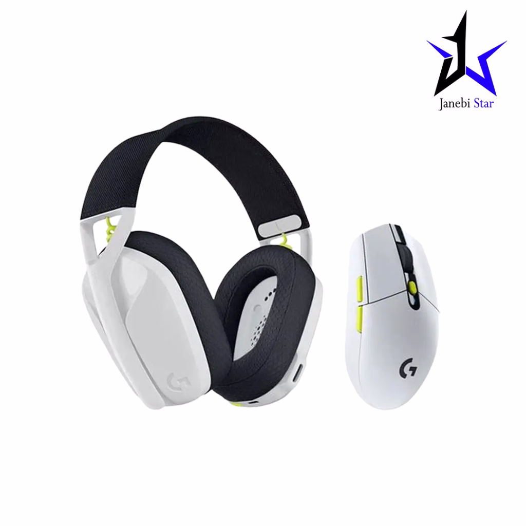 پک گیمینگ لاجیتک Logitech G435SE LIGHTSPEED White + G304SE