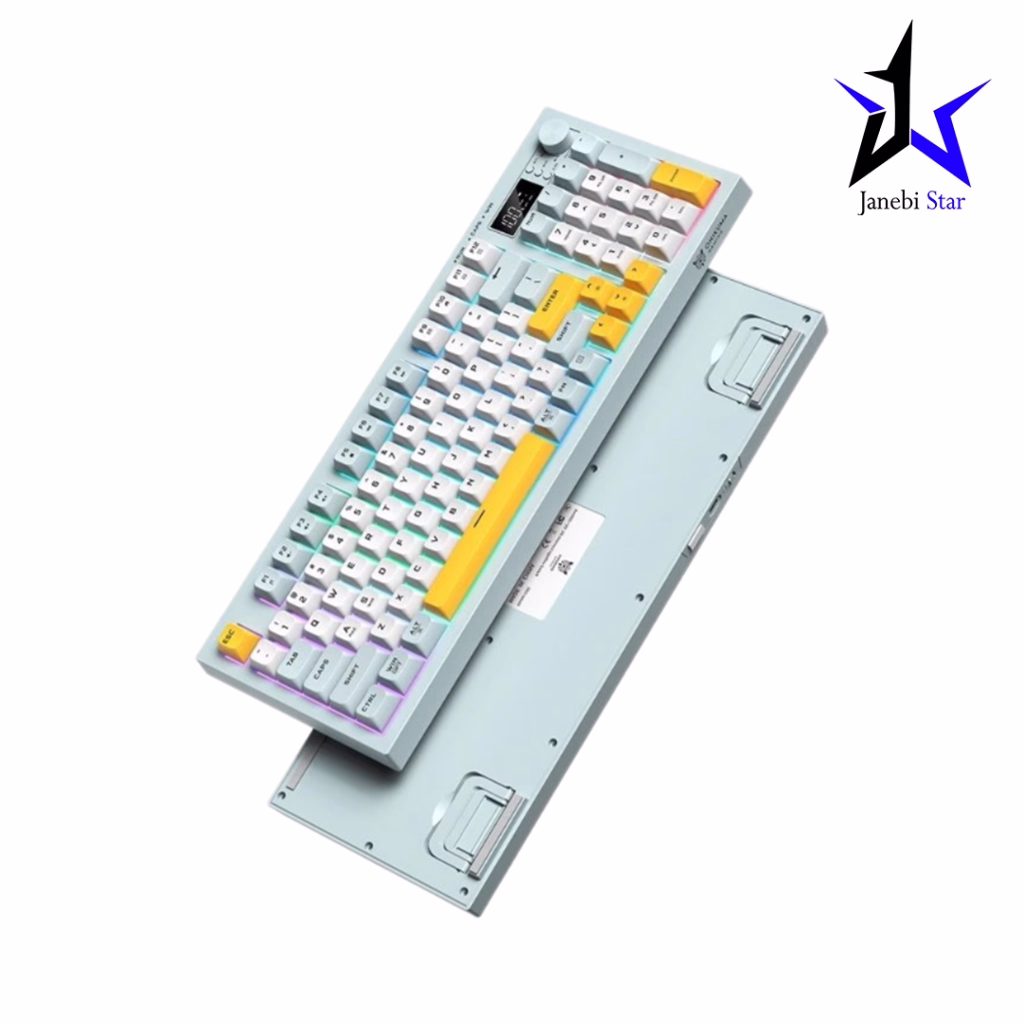کیبورد گیمینگ بی سیم اونیکوما مدل G80 White