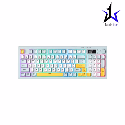 کیبورد گیمینگ بی سیم اونیکوما مدل G80 White