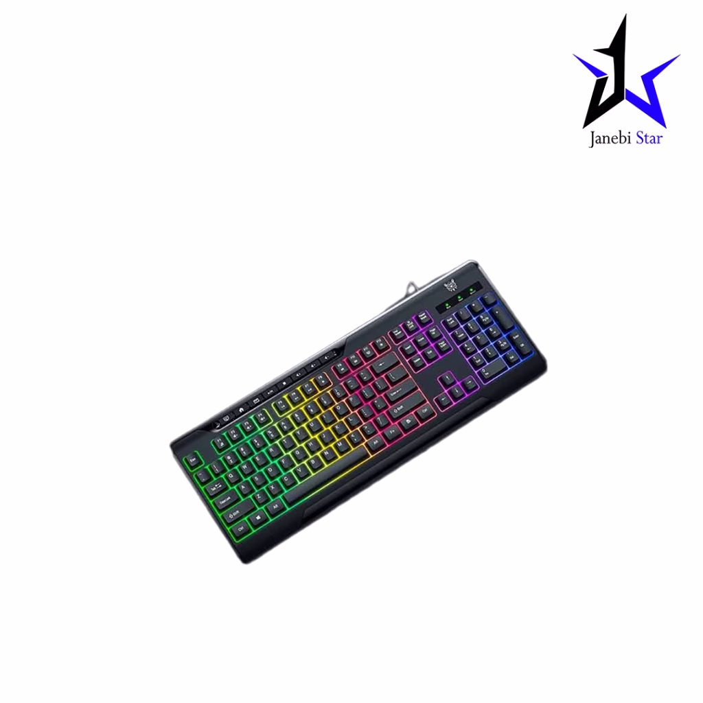 ست گیمینگ اونیکوما نورپردازی LED RGB مدل TZ5006 Black