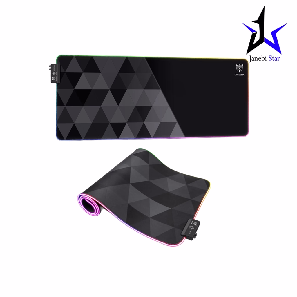 ماوس پد گیمینگ اونیکوما مدل MP006 RGB Black سایز ۸۰*۳۰ سانتی متر