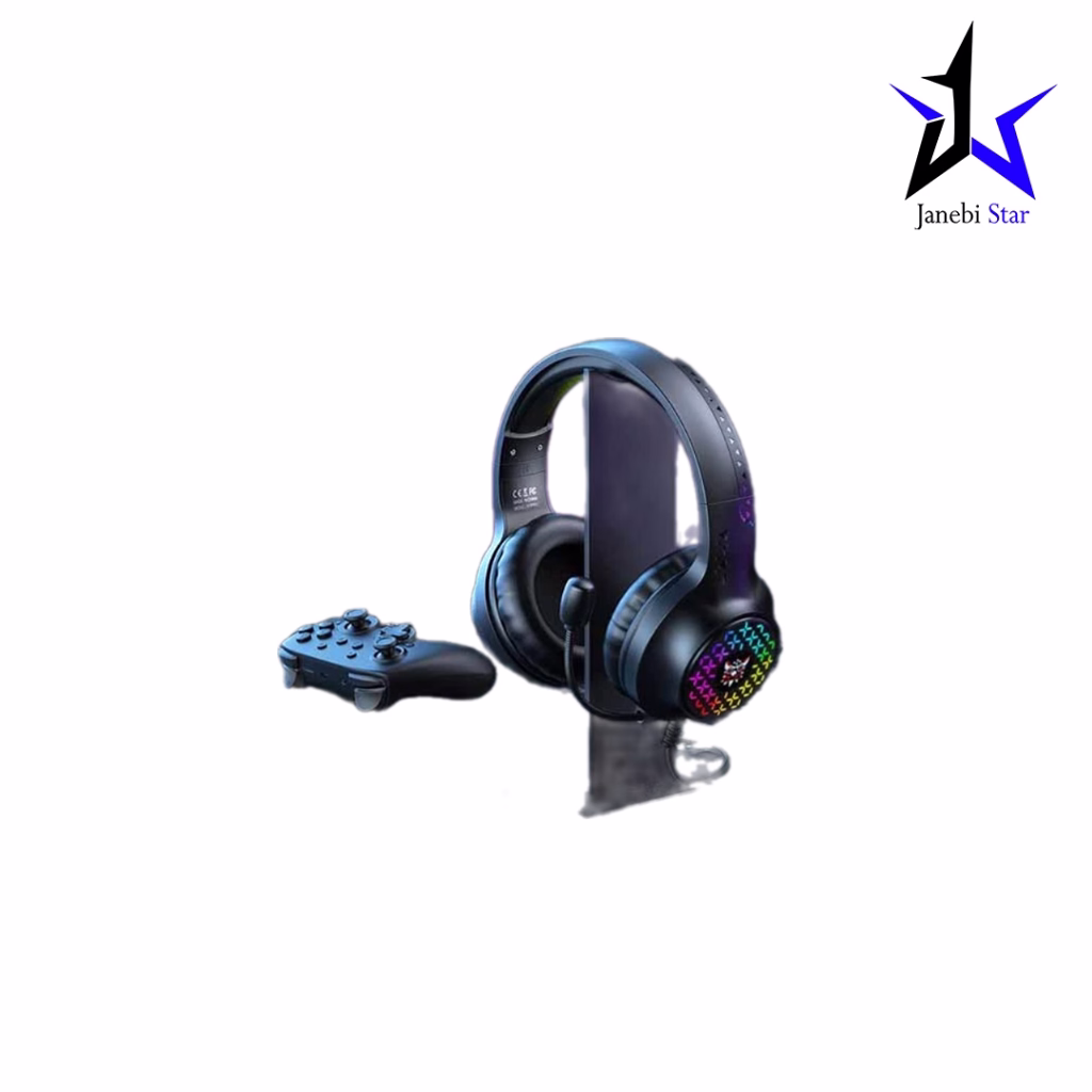 ست گیمینگ اونیکوما نورپردازی LED RGB مدل TZ5006 Black