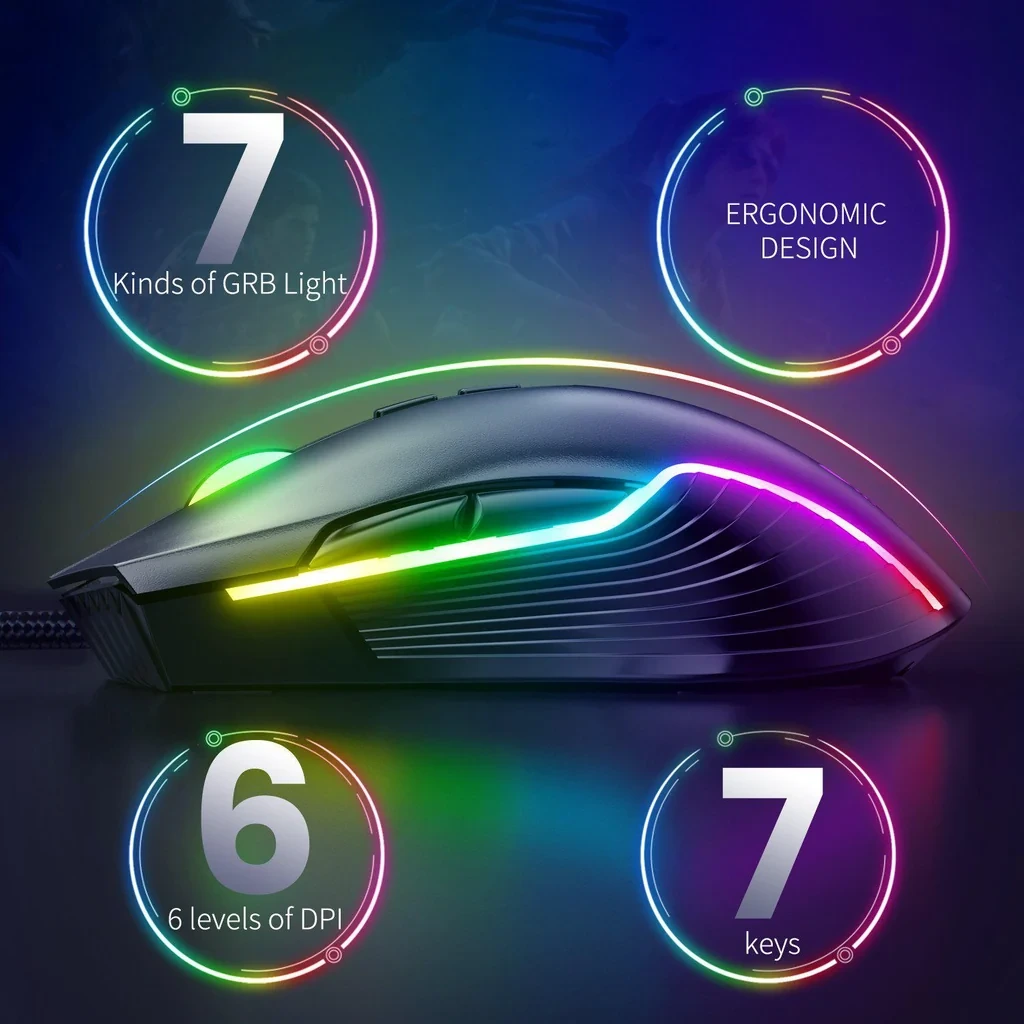 ماوس اونیکوما باسیم مدل CW905 Black 3 ماوس اونیکوما باسیم مدل CW905 Black