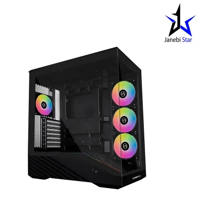 کیس گیمینگ لیان لی Vector V100R Black