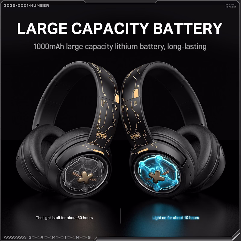 هدست بیسیم مدل Onikuma GT802 2 هدست بیسیم مدل Onikuma GT802