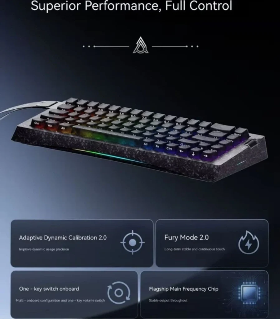 کیبورد AJAZZ AK680 V3 Rainbow